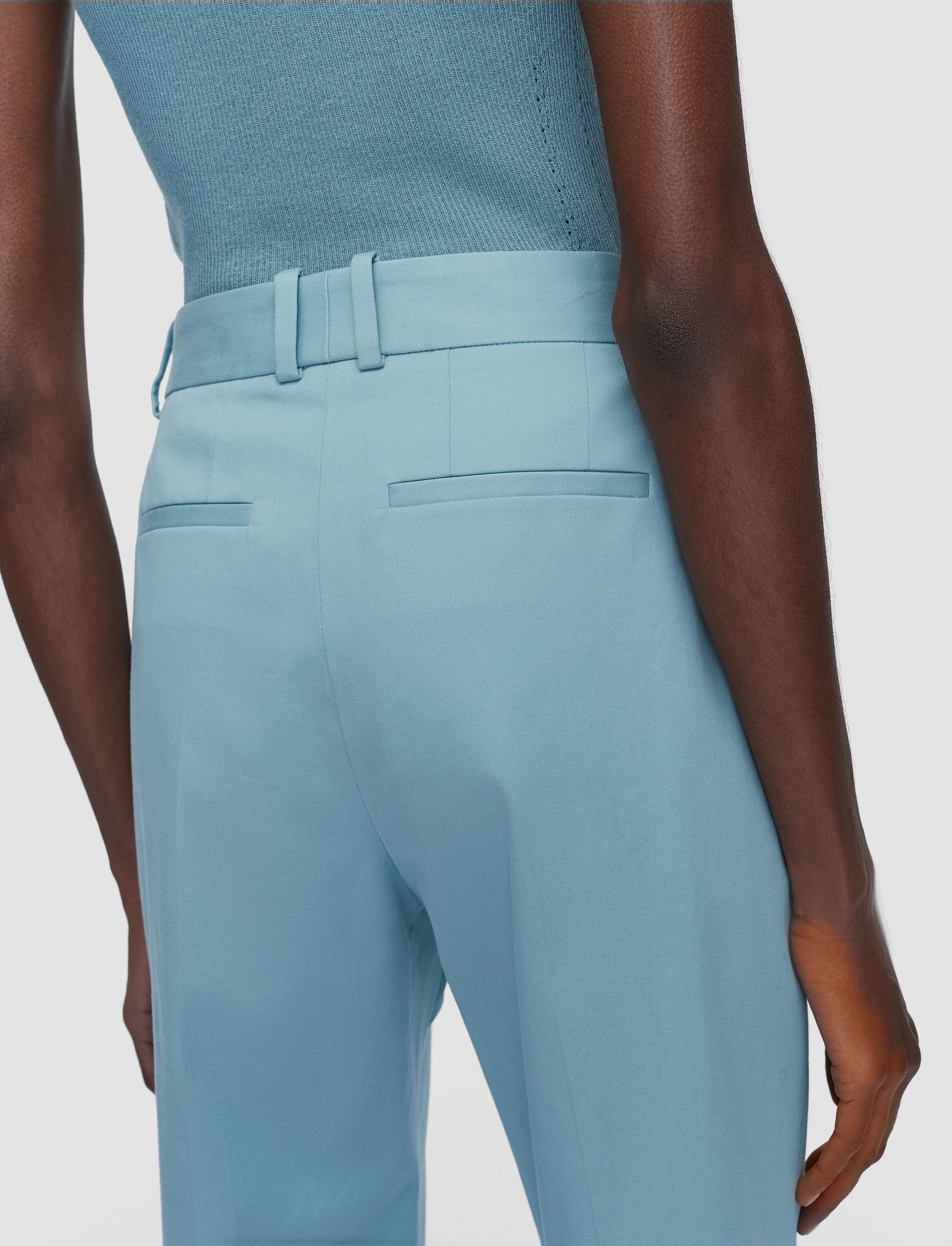 New Coleman-Pant-Light Cot Str Blue