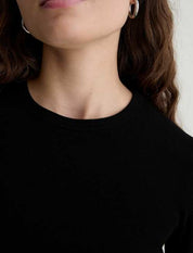 Julia Long-Sleeve Top Super Black