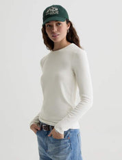 Julia Long-Sleeve Top Heather Powder