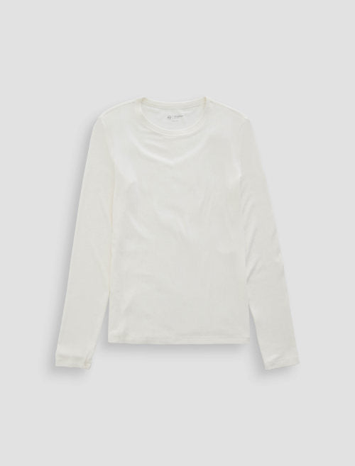 Julia Long-Sleeve Top Heather Powder
