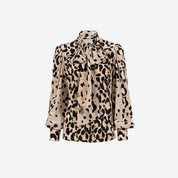 Angelica Blouse in Animalier