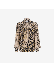 Angelica Blouse in Animalier