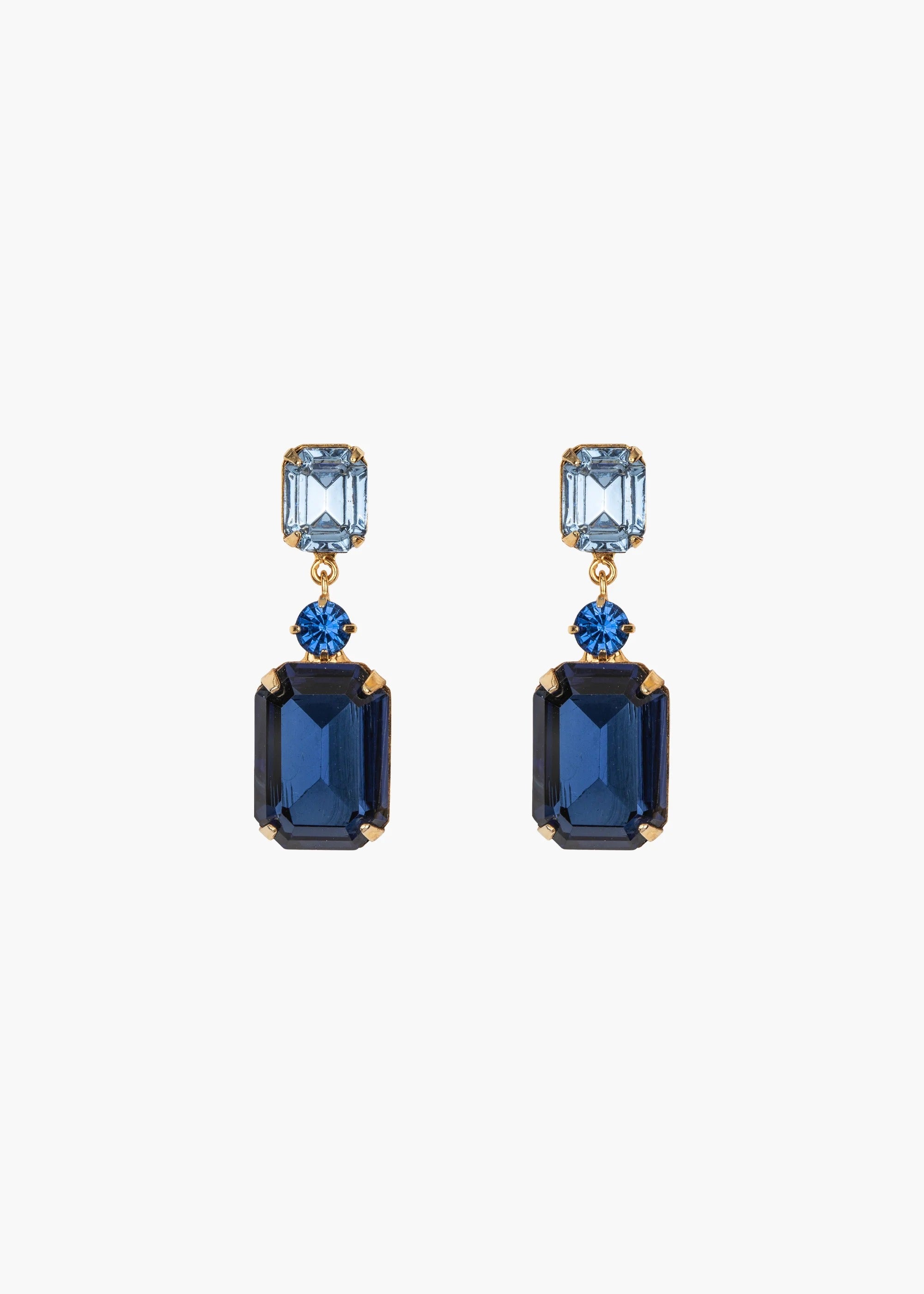 Justine Earrings Sapphire