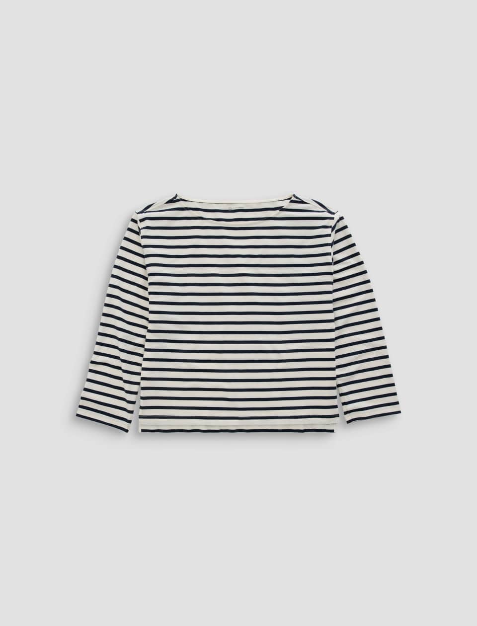 Annie Long-Sleeve Top Blue / White Stripe