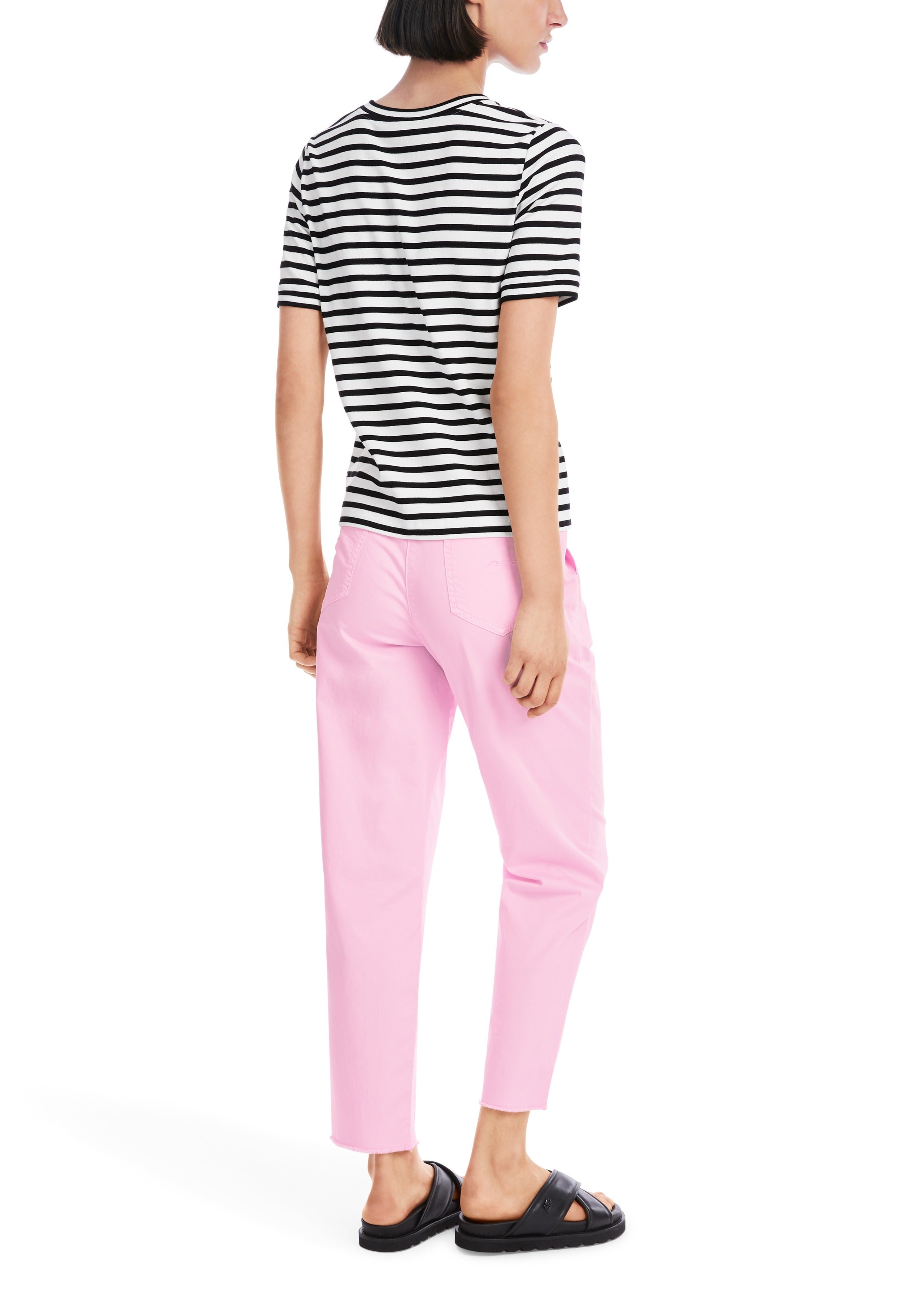 Blk/white stripe tshirt