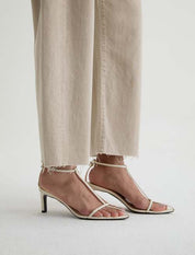 Hattie Crop Jean Light Taupe