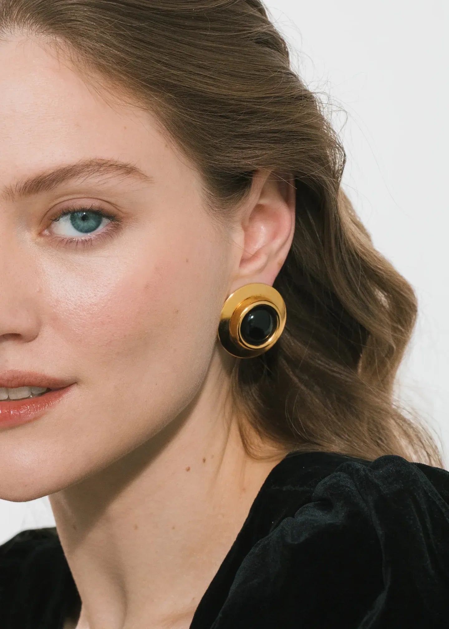 Alva Earring Onyx