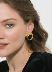 Alva Earring Onyx