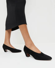 Neive Low Pump Black
