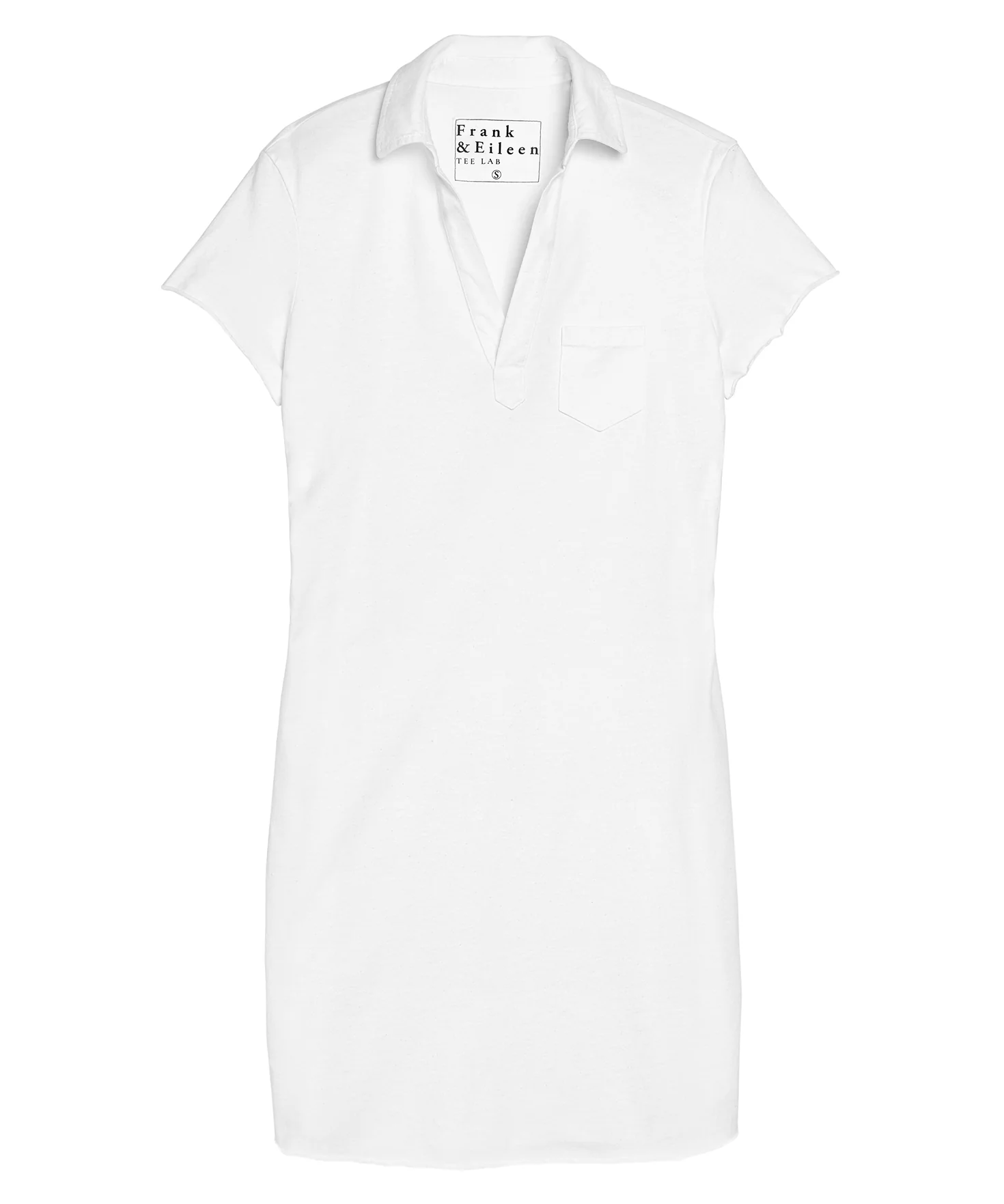 Frank & Eileen Lauren Polo Dress White