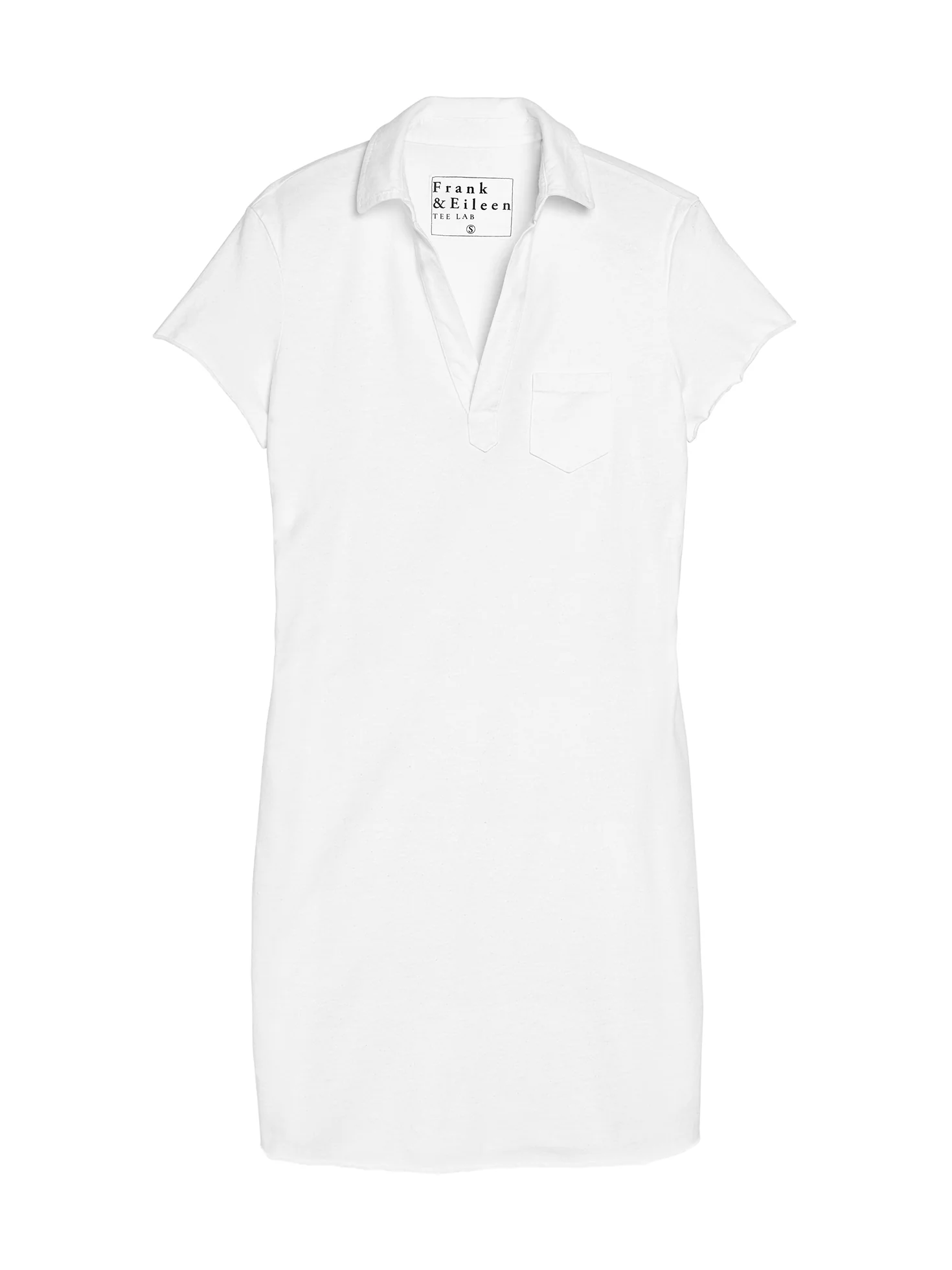 Frank & Eileen Lauren Polo Dress White