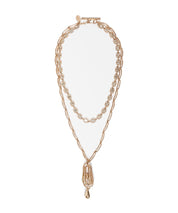 Weekend Max Mara Origine Double Strand Necklace Gold