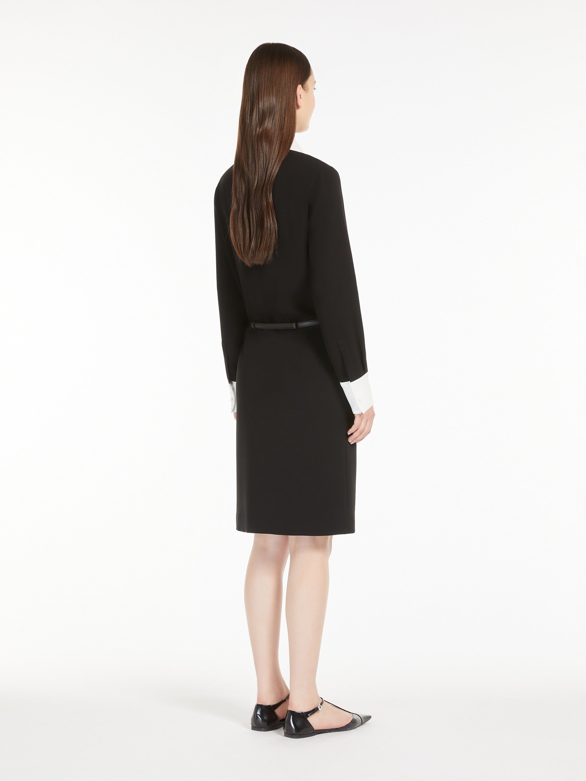 Dinar Navy Cady Shirt dress