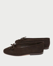 Noelle Brown Suede Ballet Flat