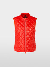 Orange Puffer Vest
