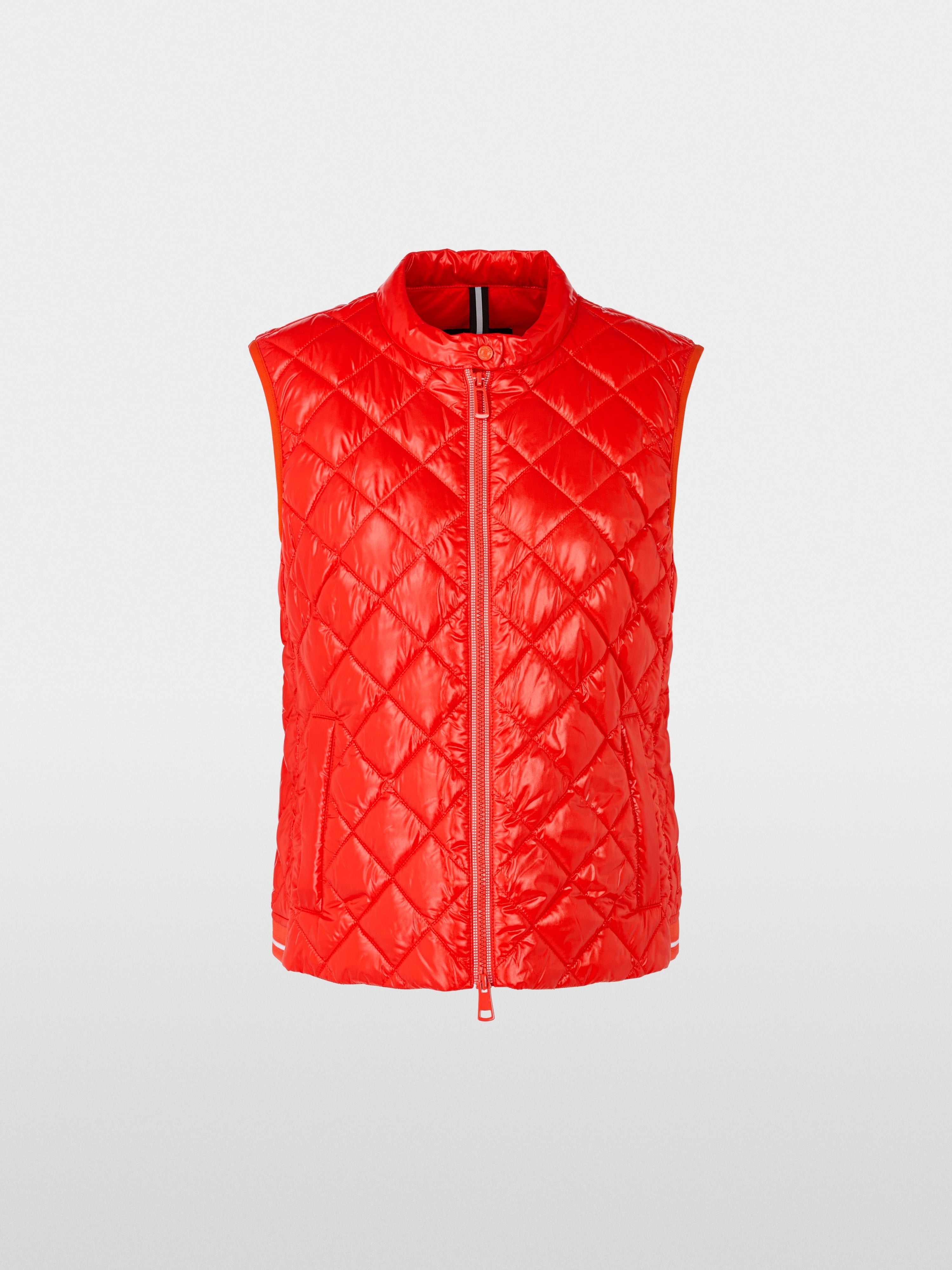 Orange Puffer Vest
