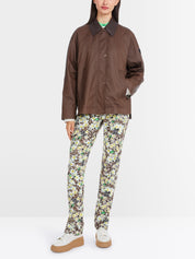 Choc Oversized outdoor jacket with zip