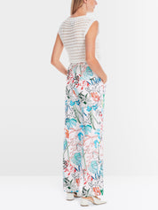 WUKARI puddle pants with print