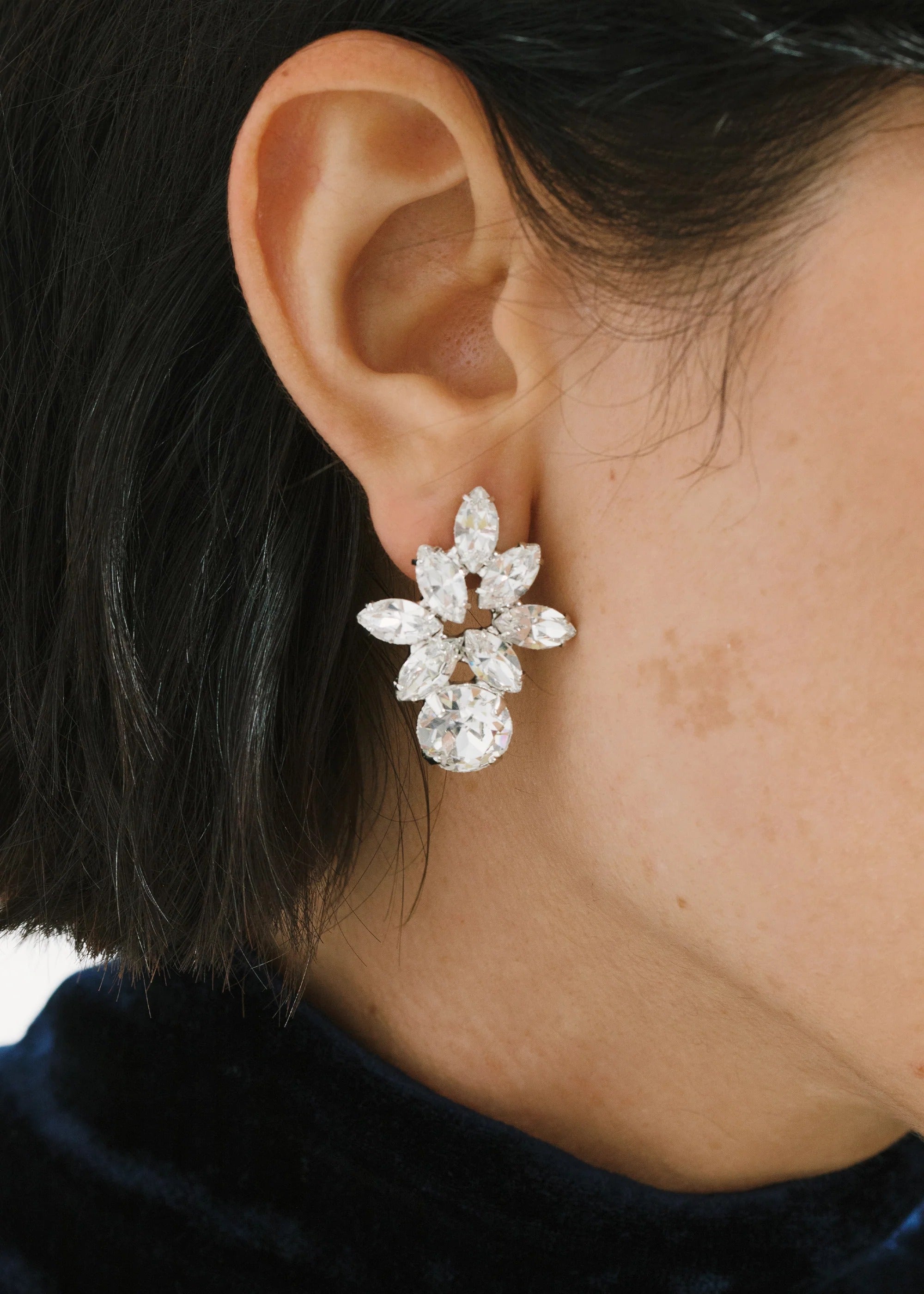 Maura Earrings Crystal