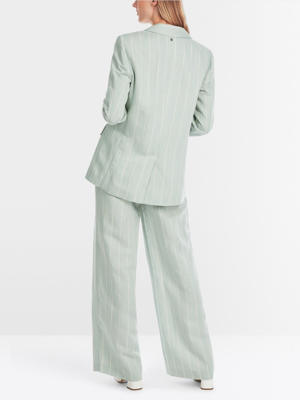 Large pinstripe blazer