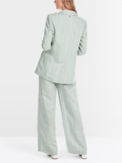 Large pinstripe blazer
