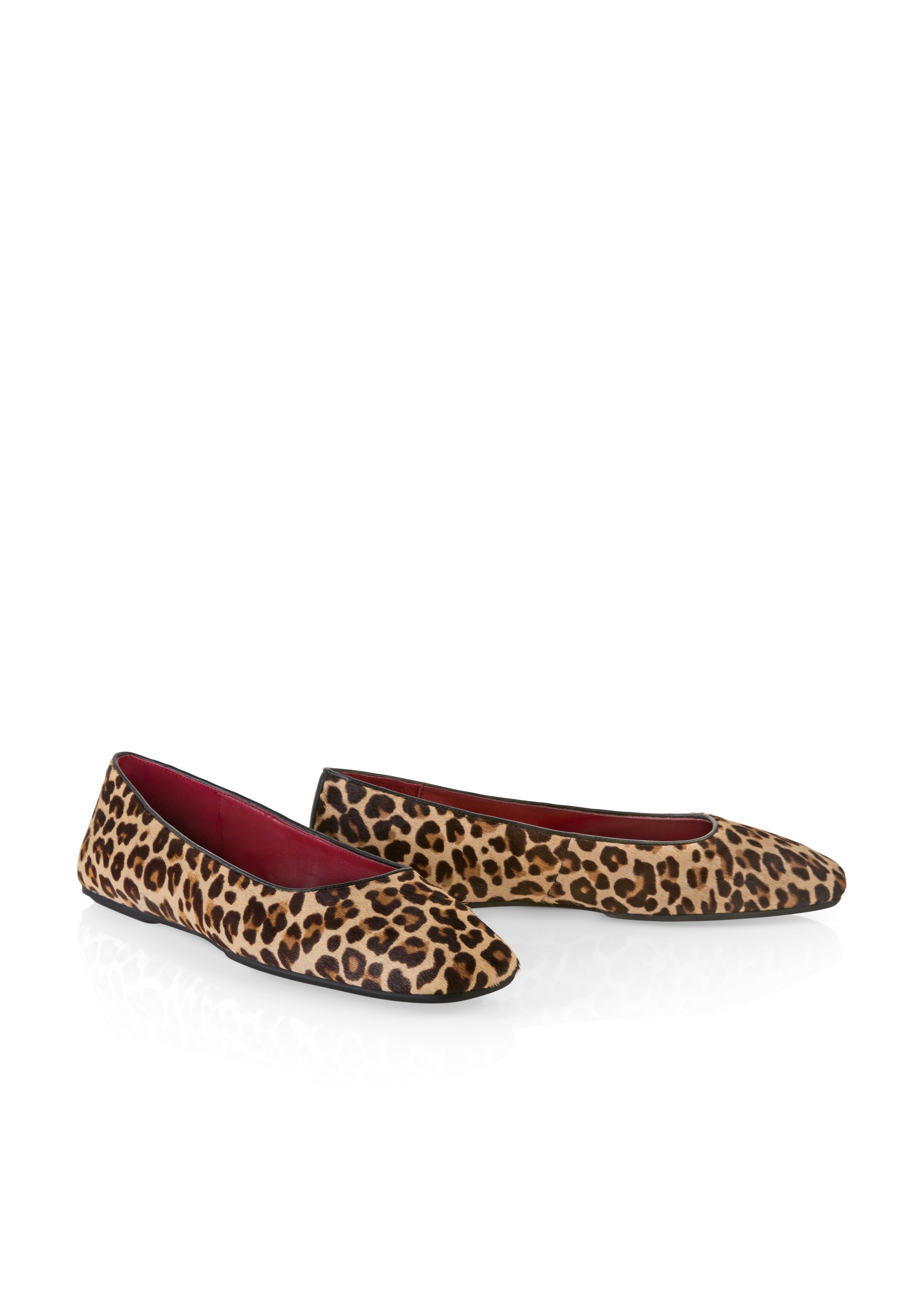 Pony Hair Ballerina Leopard