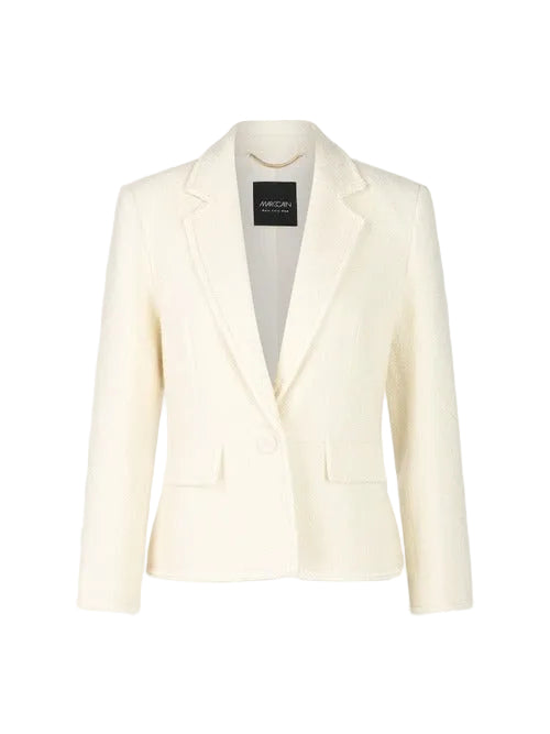Boucle Blazer Off White