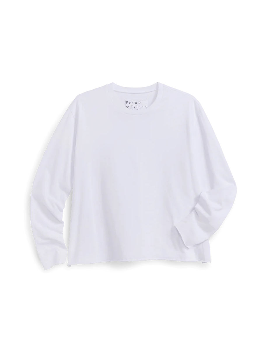 Frank & Eileen Quinn Crew Long-Sleeve White