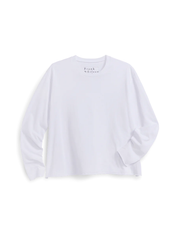 Frank & Eileen Quinn Crew Long-Sleeve White