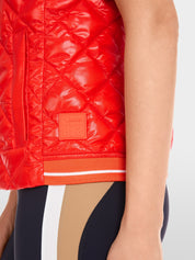 Orange Puffer Vest