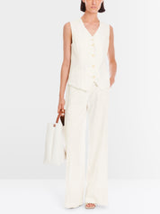 Waistcoat with double front