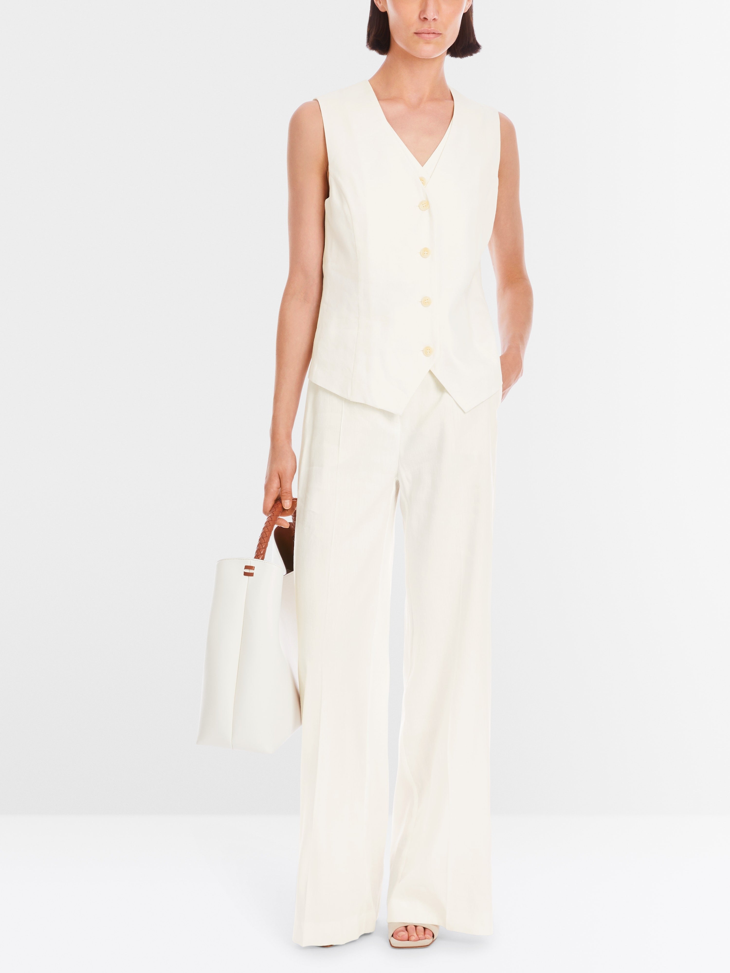 Waistcoat with double front