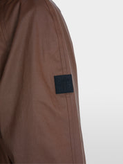 Choc Oversized outdoor jacket with zip