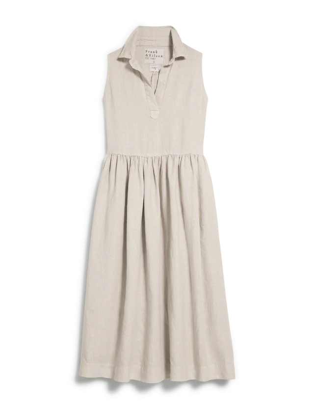 Daphne Popover Sleeveless Shirtdress