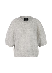 Short-Sleeve Sweater Silver