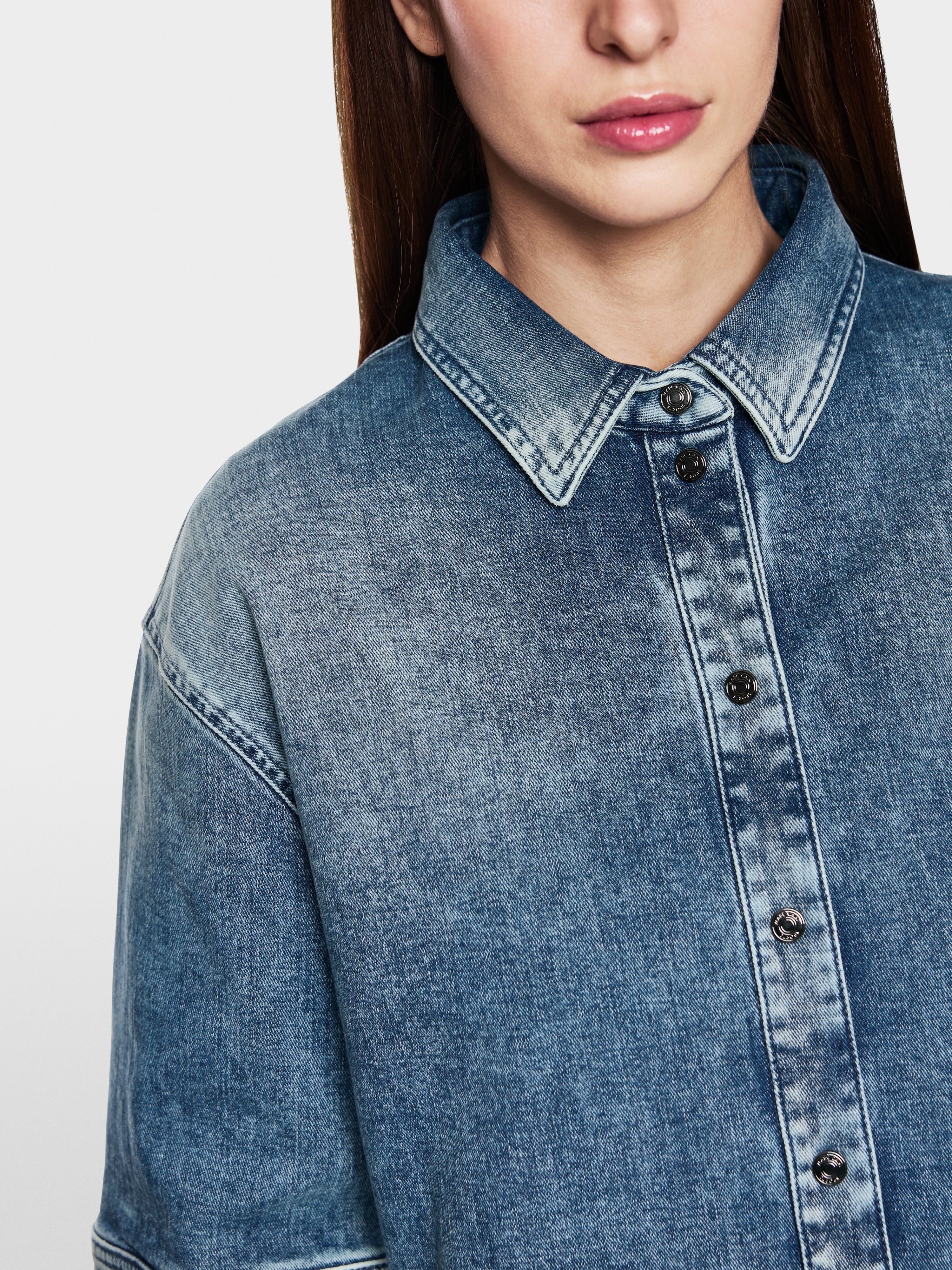 Denim blouse