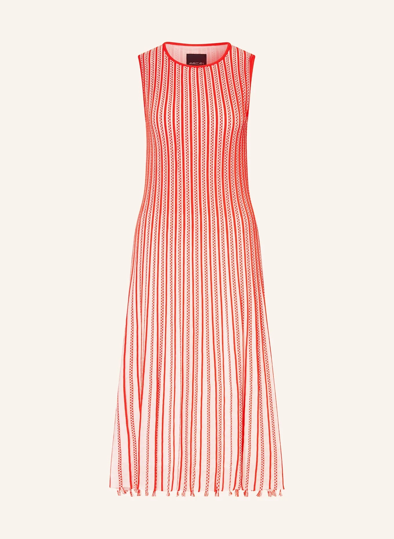 Red Knitted Dress