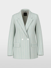 Large pinstripe blazer