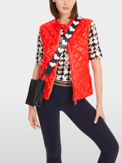 Orange Puffer Vest