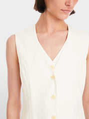 Waistcoat with double front