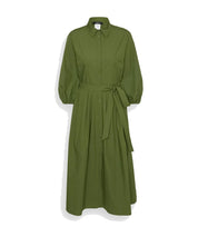 Weekend Max Mara Kentia Shirt Dress Dark Green