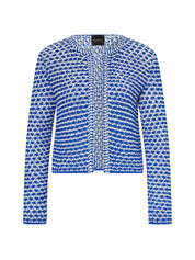 Boucle Cardigan Blue