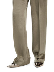Washington trouser hammered satin sage