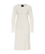 Marc Cain Knitted Dress with Glitter Thread Off White