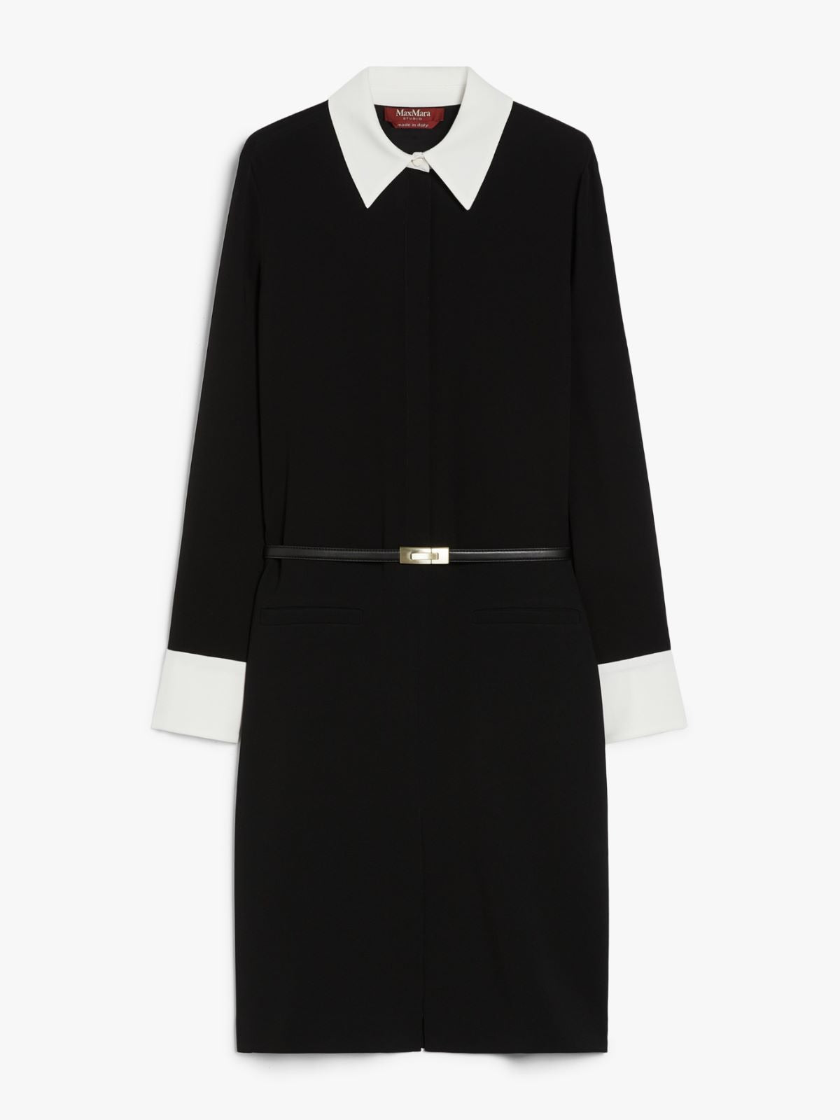 Dinar Navy Cady Shirt dress