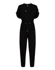 Loyalty Black Sensitive® jumpsuit with a drawstring waist