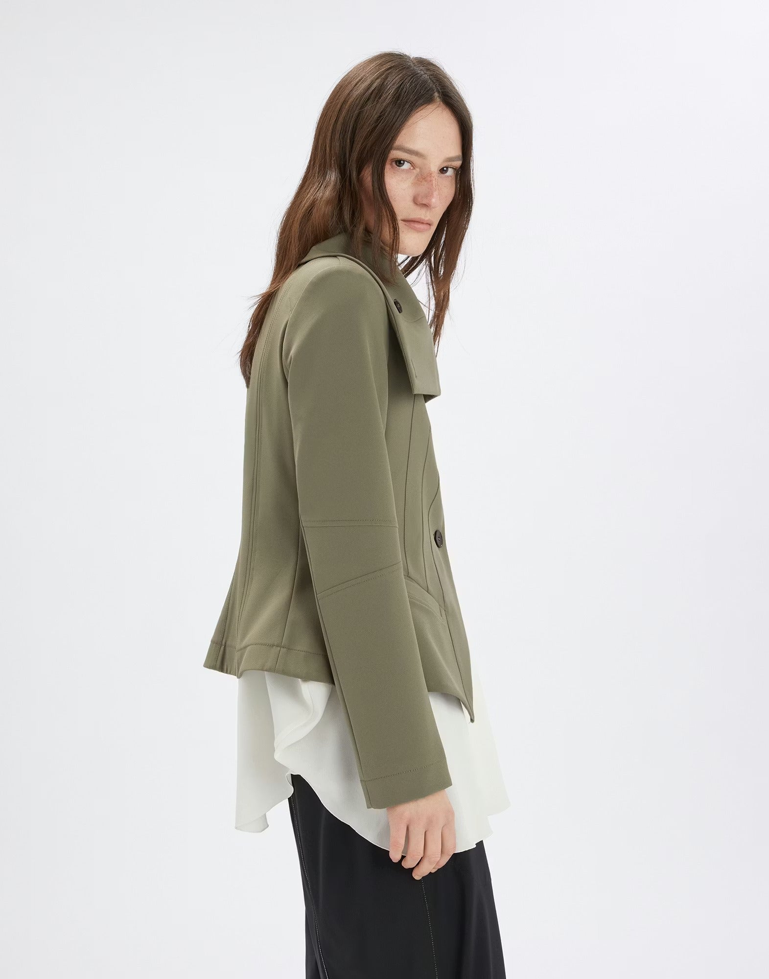 Scrunch Taupe Jacket