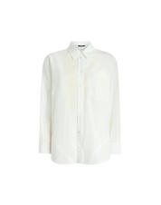 Found White Shirt with panel detail