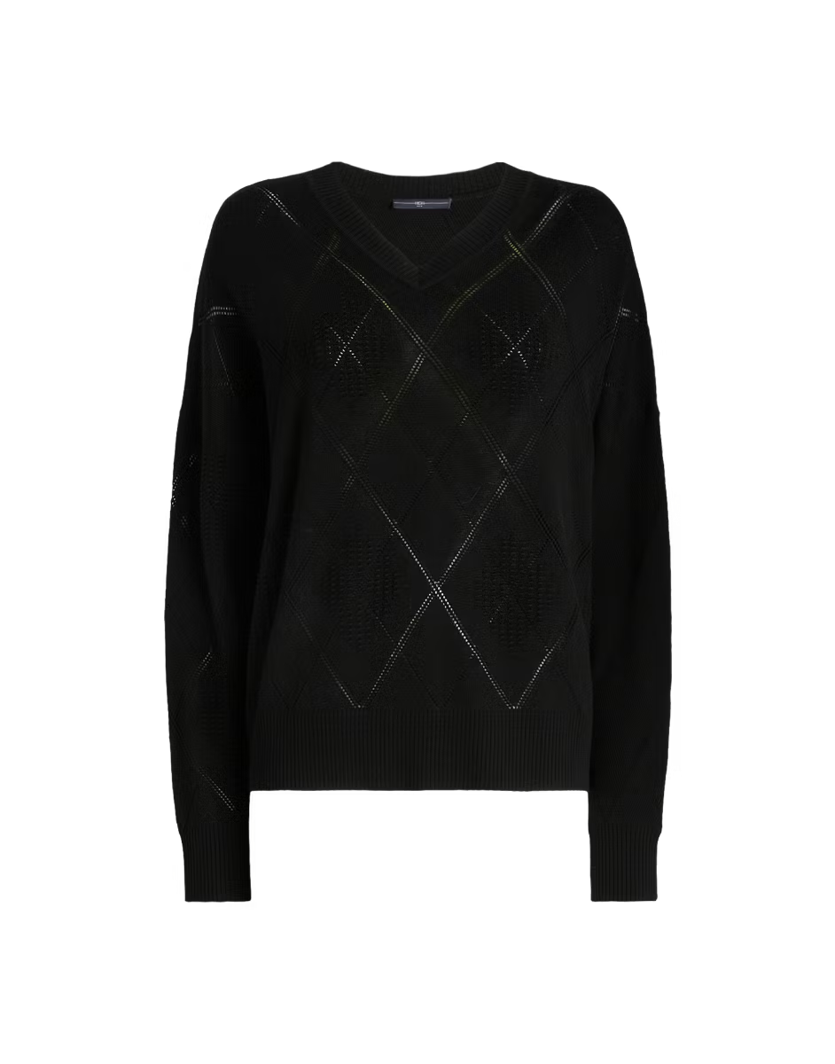 Astrid Knit Navy Sweater