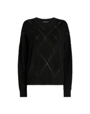 Astrid Knit Navy Sweater